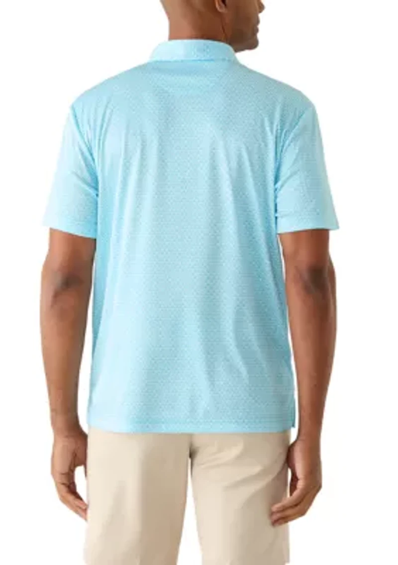 Men's Chess Not Checkers Print Polo Shirt