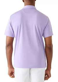 Men's Short Sleeve Performance Mesh Polo Shirt