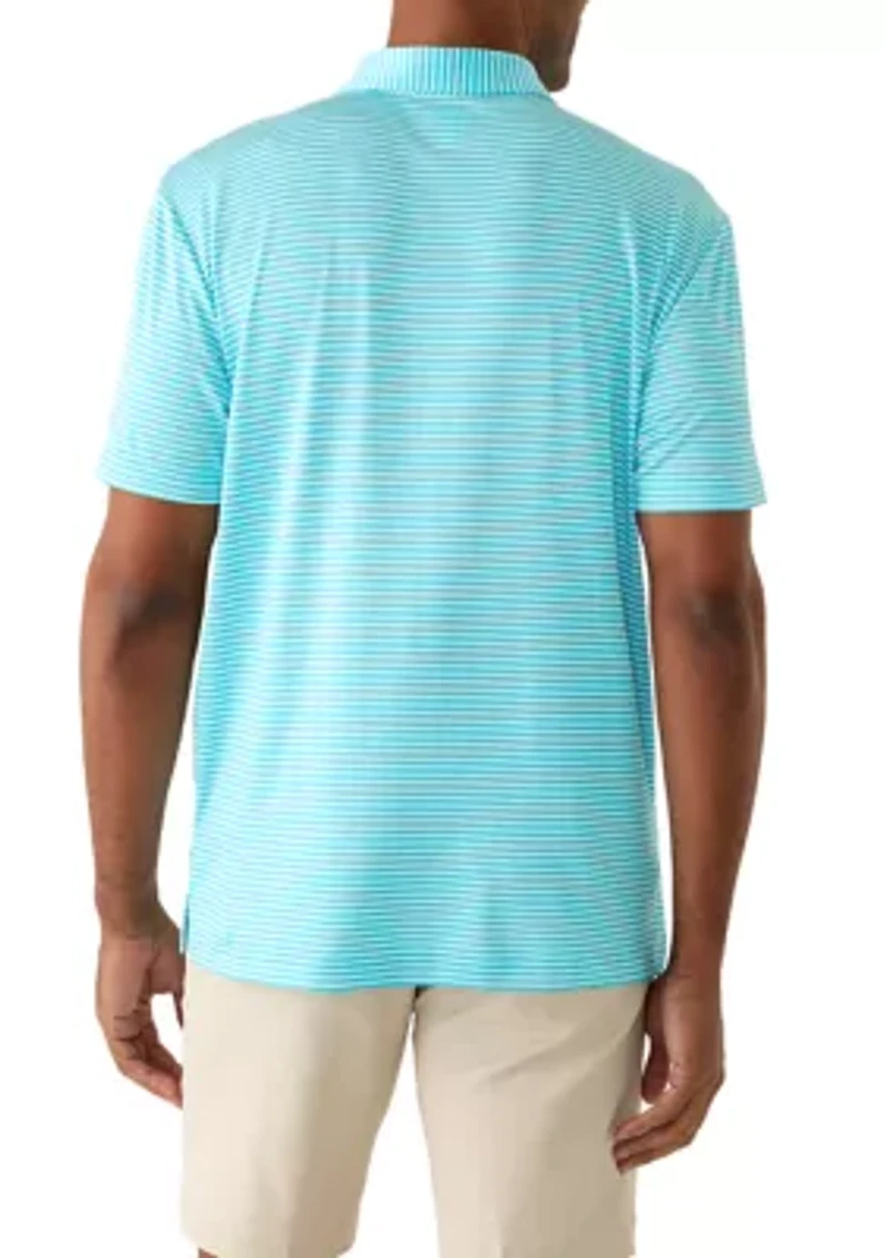Men's Striped Polo Shirt