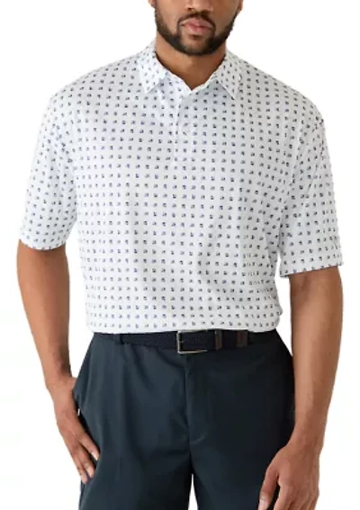 Big & Tall Short Sleeve Digital Golf Cart Polo