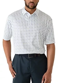 Big & Tall Short Sleeve Digital Golf Cart Polo