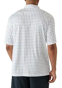 Big & Tall Short Sleeve Digital Golf Cart Polo