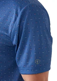 Big & Tall Short Sleeve Digital Golf Cart Polo