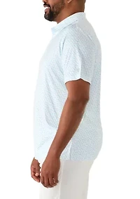 Big & Tall Dragonfly Conversational Polo Shirt