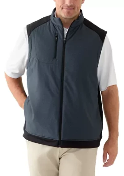 Big & Tall Printed Fiber Fill Vest