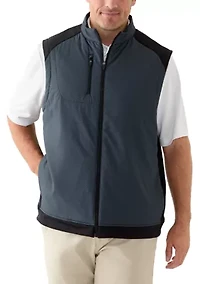 Big & Tall Printed Fiber Fill Vest