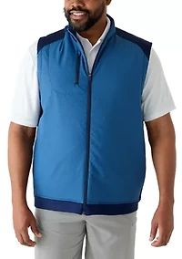 Big & Tall Printed Fiber Fill Vest