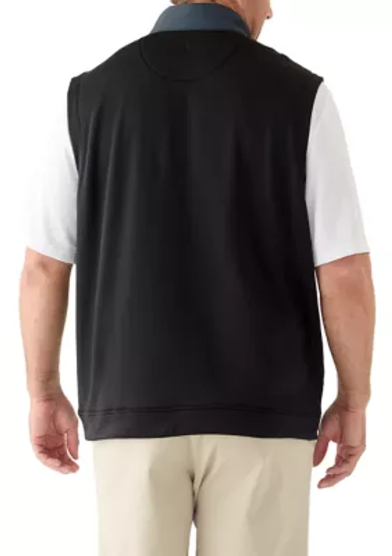 Big & Tall Printed Fiber Fill Vest