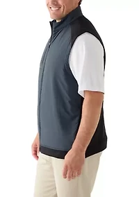 Big & Tall Printed Fiber Fill Vest