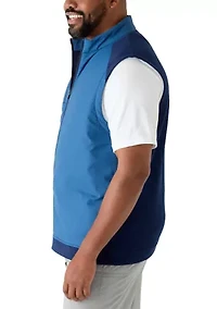 Big & Tall Printed Fiber Fill Vest