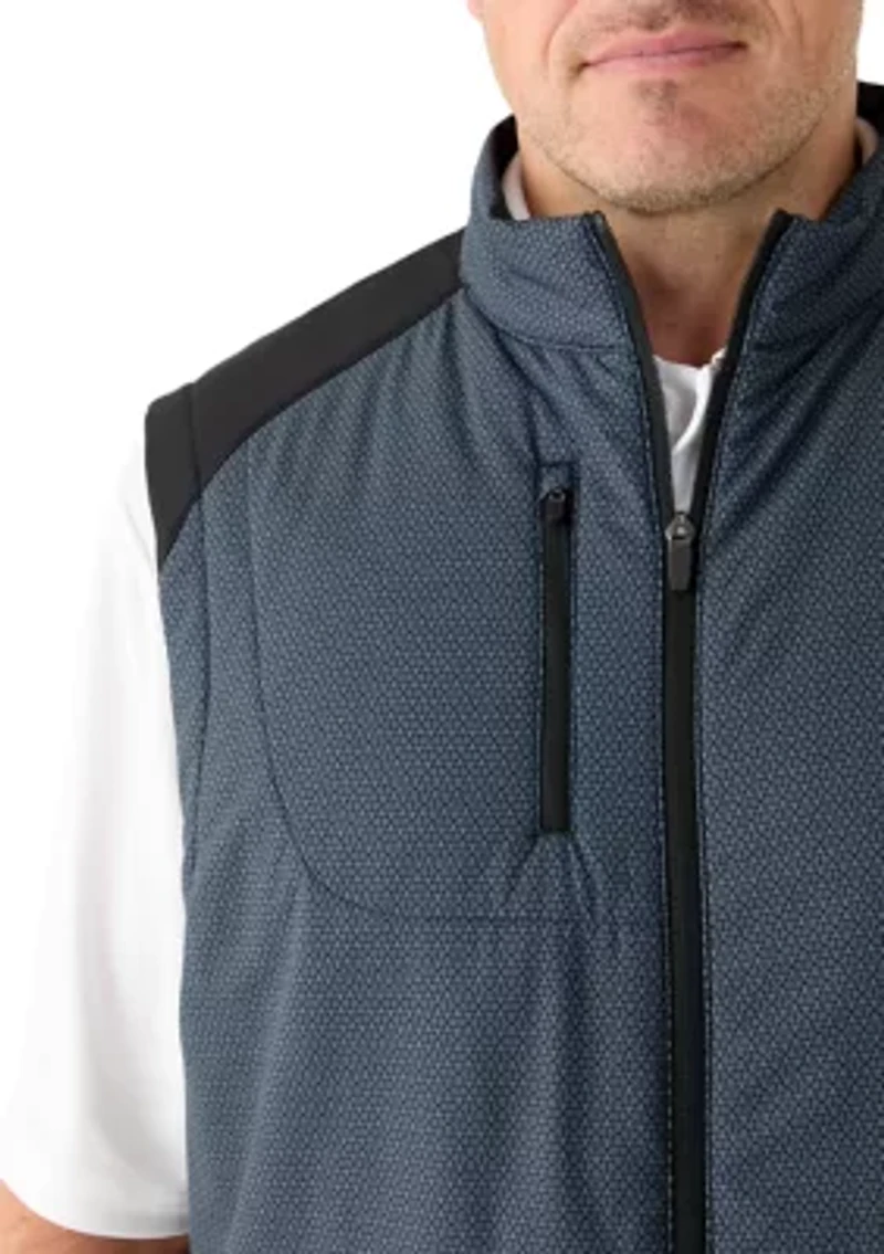 Big & Tall Printed Fiber Fill Vest