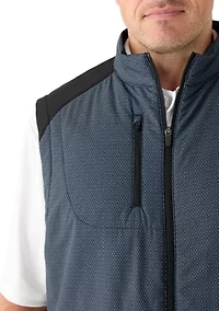 Big & Tall Printed Fiber Fill Vest