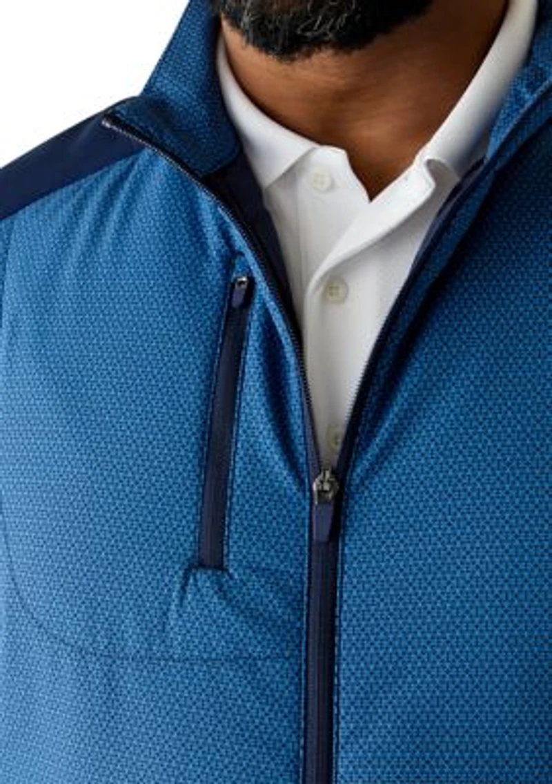 Big & Tall Printed Fiber Fill Vest