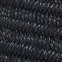 Leather-Trim Braided Belt