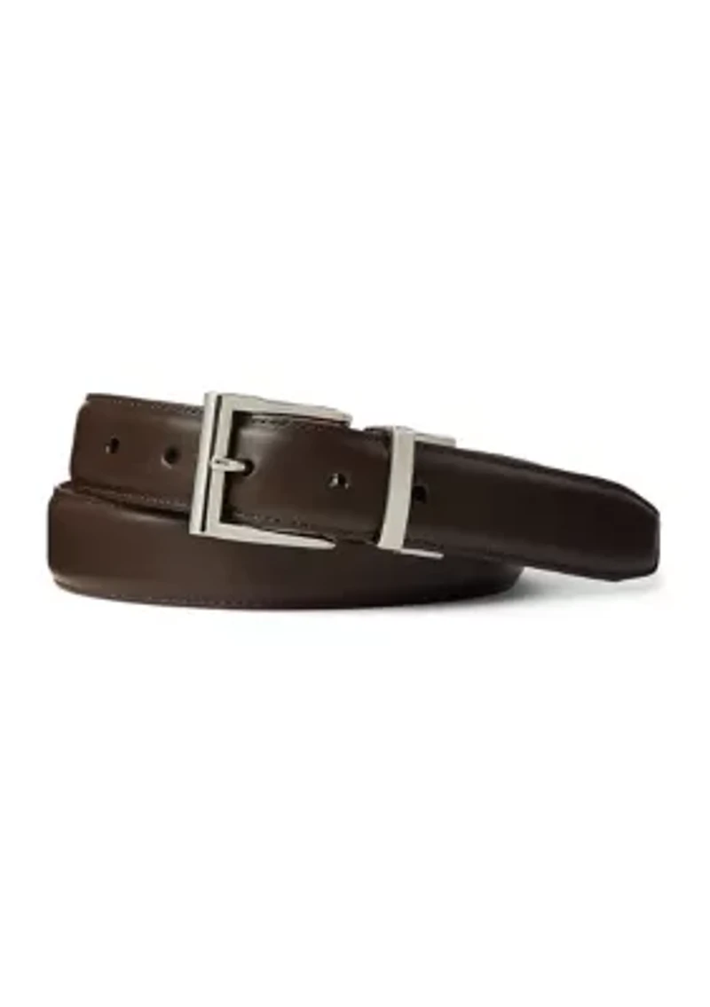 Reversible Leather Dress Belt