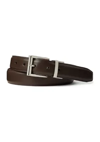 Reversible Leather Dress Belt