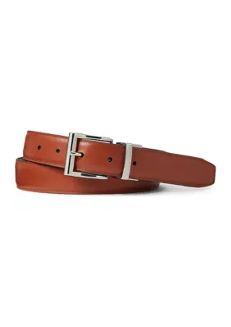 Reversible Leather Dress Belt