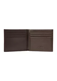 Pebbled Leather Billfold Wallet