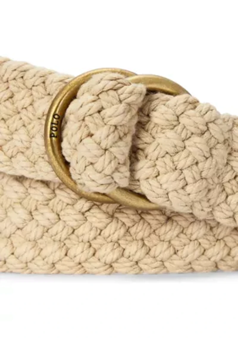 Braided Cotton Belt