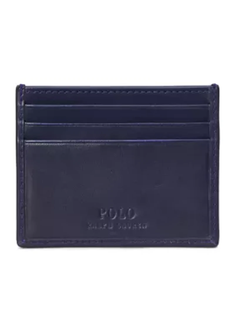 Polo Bear Leather Card Case