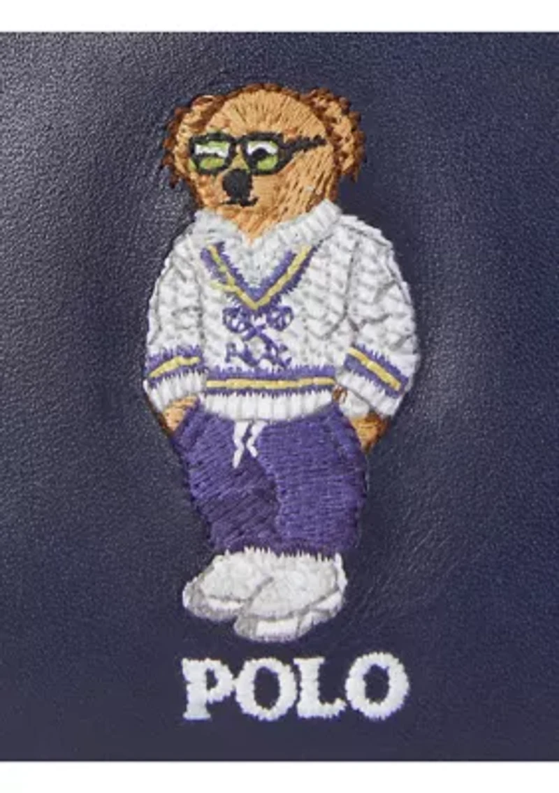 Polo Bear Leather Card Case