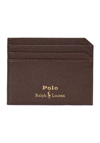 Smooth Leather Billfold Wallet