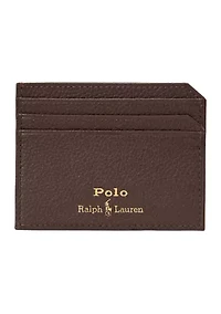 Smooth Leather Billfold Wallet
