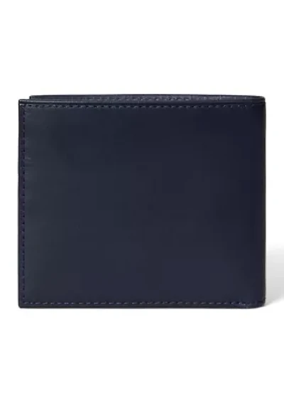 Polo Bear Leather Billfold Wallet