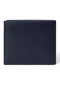 Polo Bear Leather Billfold Wallet