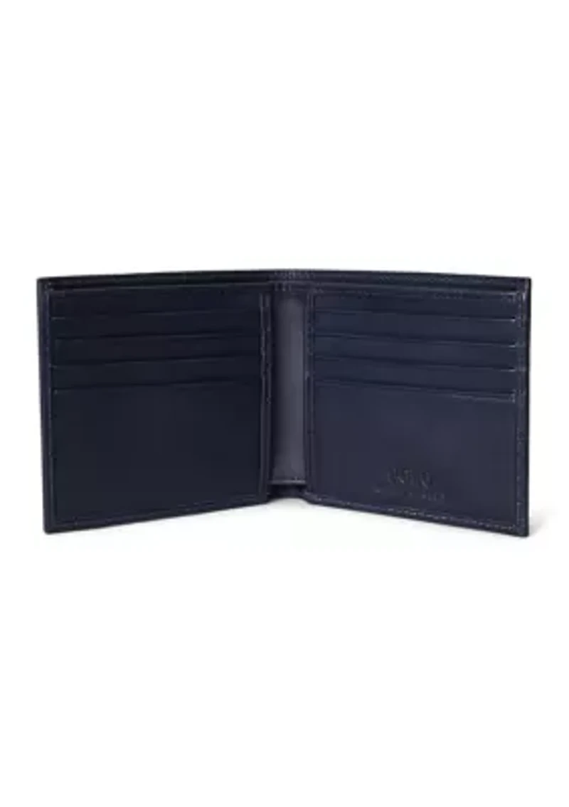 Polo Bear Leather Billfold Wallet