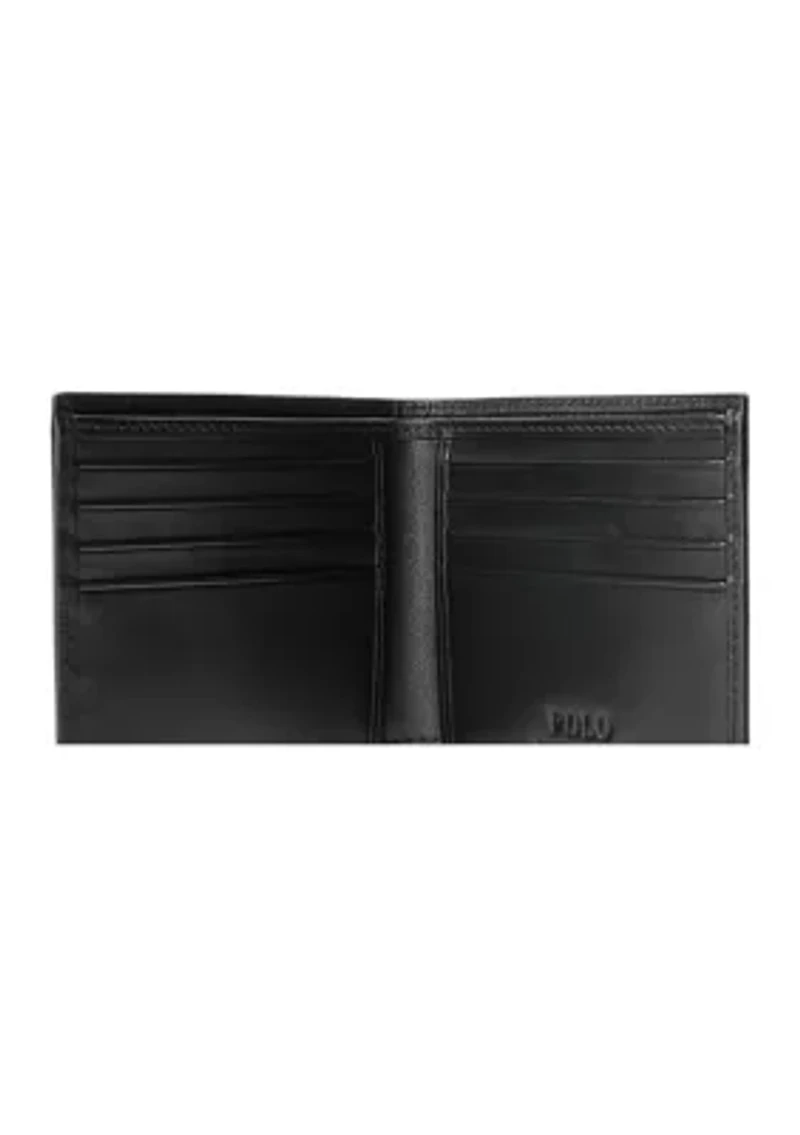 Women's Polo Bear Leather Billfold Wallet