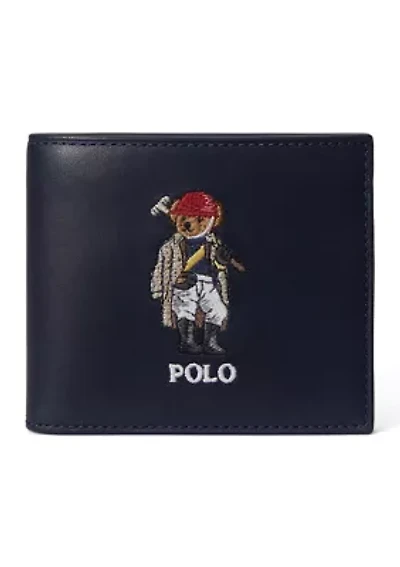 Polo Bear Leather Card Case
