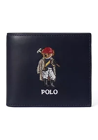 Polo Bear Leather Card Case