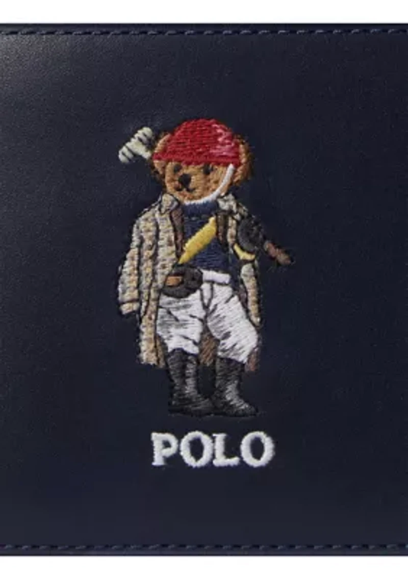 Polo Bear Leather Card Case