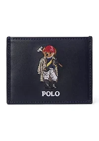 Polo Bear Leather Card Case