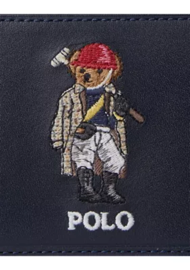 Polo Bear Leather Card Case