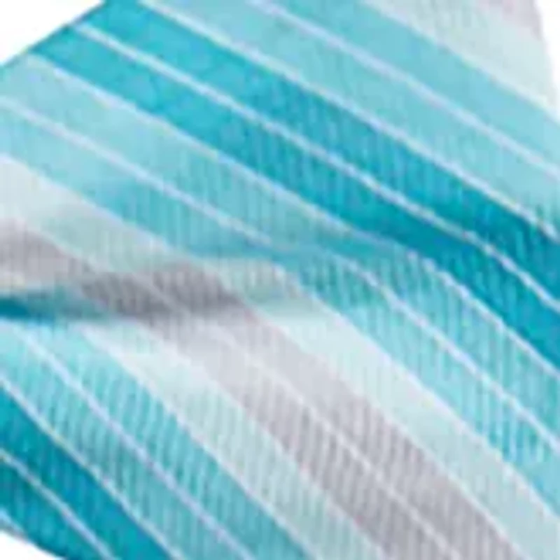 Bossier Stripe Bow Tie with Pocket Square Set