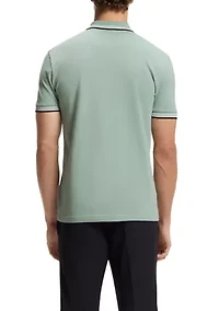 Men's Pallas Polo Shirt with Embroidered Logo