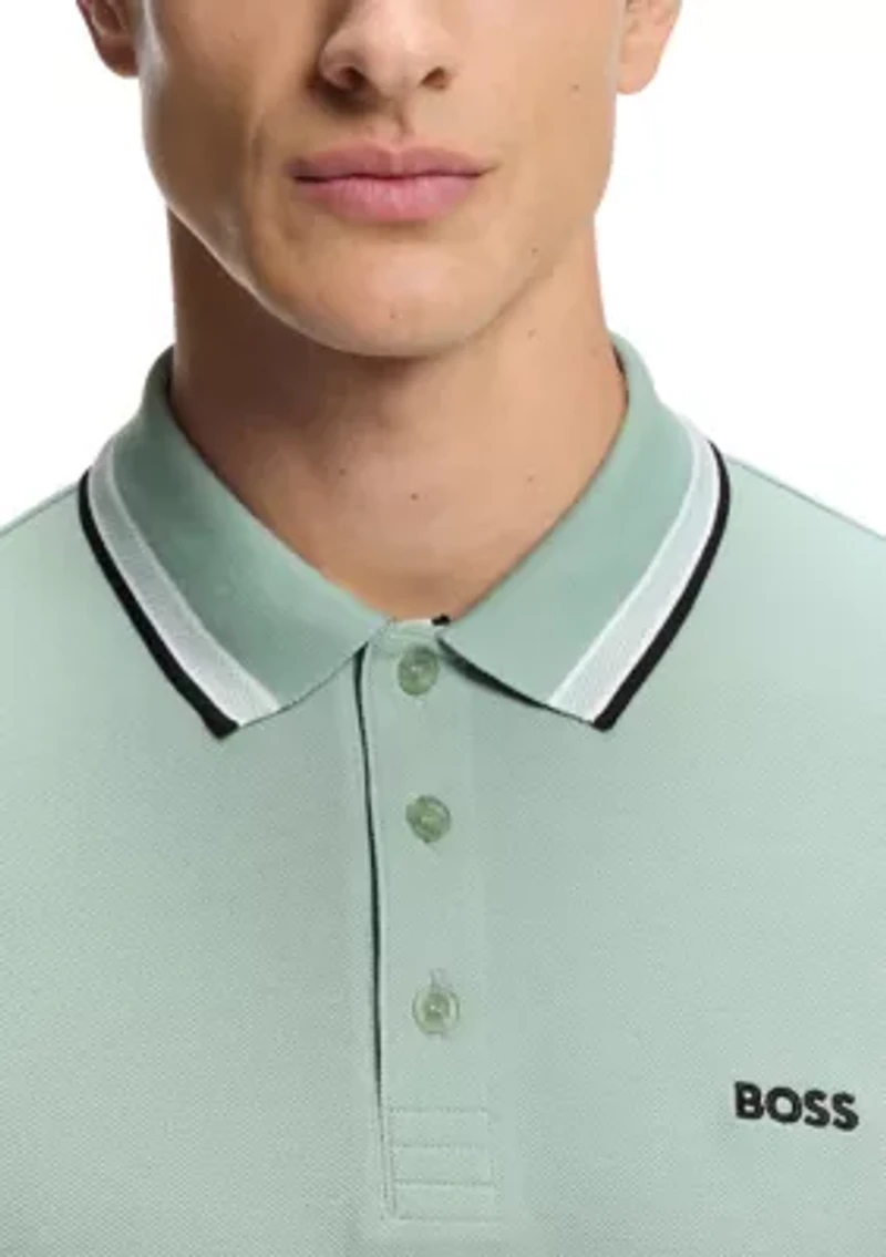 Men's Pallas Polo Shirt with Embroidered Logo