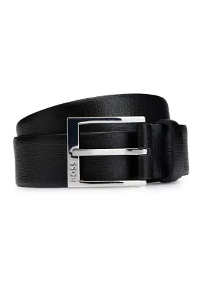 Clo Saffiano Leather Belt