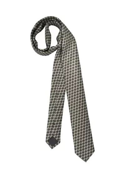 Men's Silk Fabric Patterned Tie