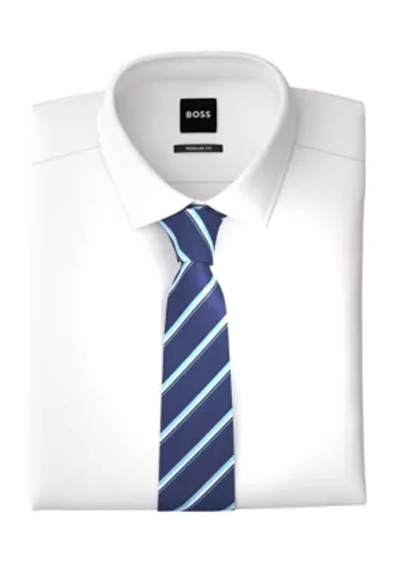 Striped Silk Tie