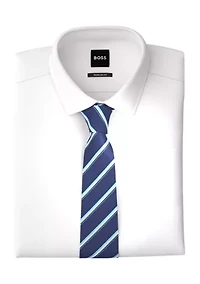 Striped Silk Tie