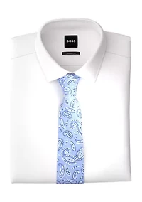 	  Paisley Print Tie 