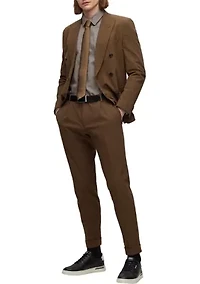 Men's Relaxed Fit Houndstooth Shirt