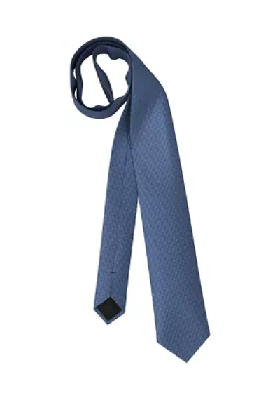 Men's Dark Blue Silk Tie