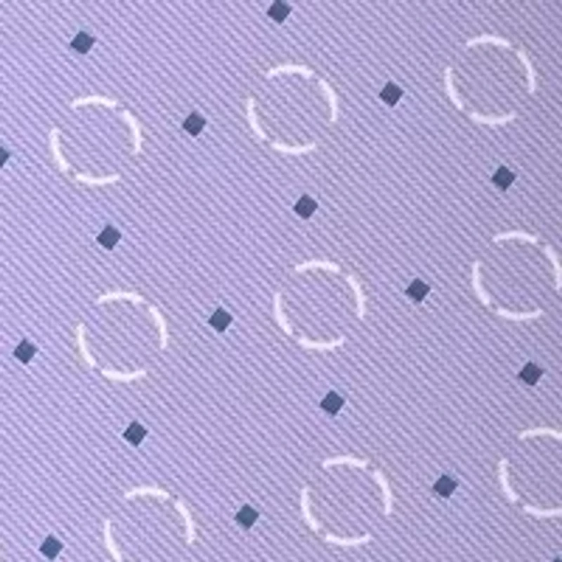 Abstract Printed Silk Tie