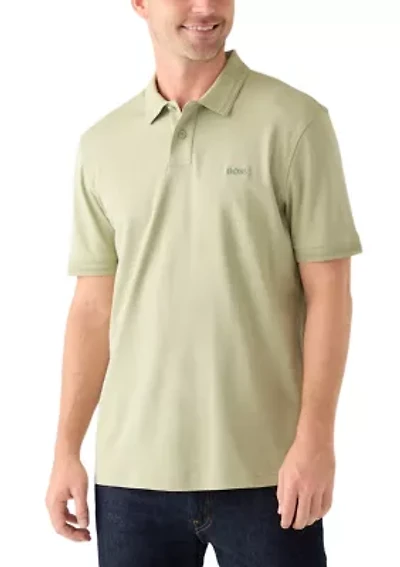 Men's Short Sleeve Interlock Polo Shirt