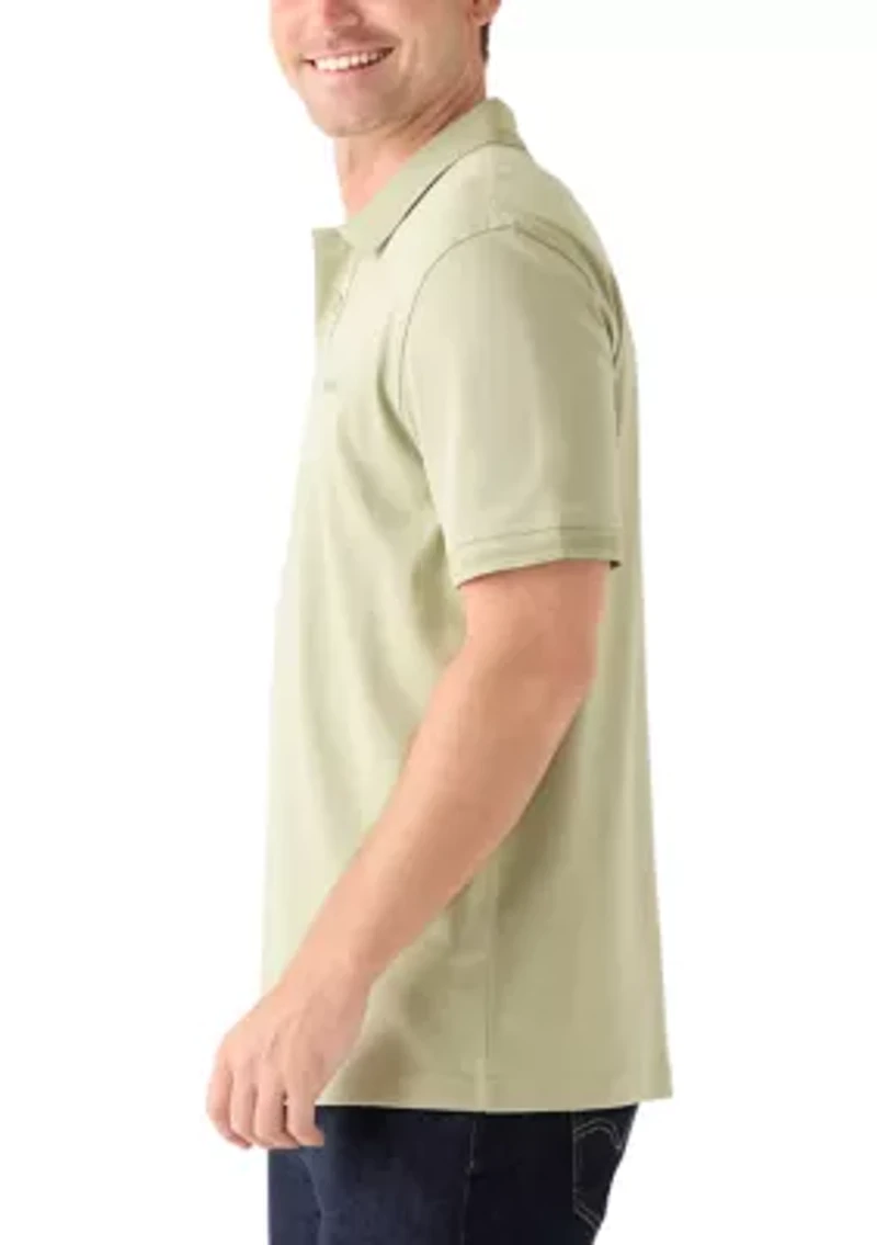 Men's Short Sleeve Interlock Polo Shirt