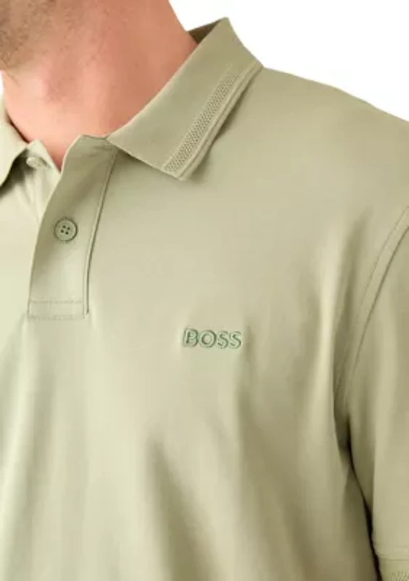 Men's Short Sleeve Interlock Polo Shirt